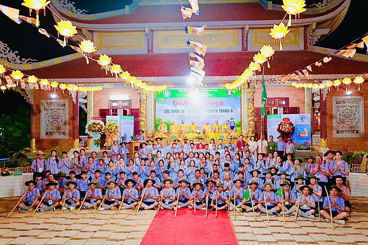 Khai mạc liên trại huấn luyện Huynh Trưởng GĐPT tỉnh Bình Định năm 2023